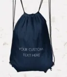 Gratis: Kordelrucksack mit Wunschtext kostenlos bestellen