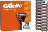 Gillette Fusion5 Rasierklingen 20 Original Ersatzklingen für Herren mit größerem Gleitstreifen für ein sanftes Gleiten ab 48,16 € inkl. Versand (statt 63,49 €)