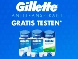 Gillette Clear Gel Anti-Transpirant ab 18. September gratis testen