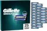 Gillette Mach3 Rasierklingen mit 25 Ersatzklingen ab 36,71 € inkl. Prime-Versand