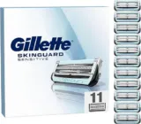 Gillette SkinGuard Sensitive Rasierklingen 11 Stück für 28,69 € inkl. Prime-Versand