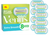 Gillette Venus Extra Smooth Rasierklingen für Rasierer Damen, 8 Ersatzklingen für Damenrasierer ab 16,10 € inkl. Prime Versand (statt 27,95 €)