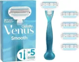 Gillette Venus Smooth Rasierer + 5 Rasierklingen ab 5,12 € inkl. Prime-Versand