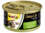 GimCat ShinyCat in Jelly Hühnchen mit Papaya – 24 Dosen (24 x 70 g) ab 14,75 € inkl. Prime Versand