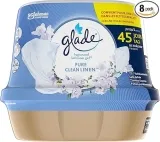 Glade Badezimmer Duftgel Lufterfrischer Für Ihr Bad Clean Linen (8 X 180G) Für 6,63 € Inkl. Prime-Versand (Statt 20,00 €)