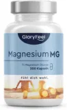 GloryFeel Magnesiumcitrat Hochdosiert für 12,89 € inkl. Prime-Versand