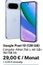 DEINHANDY: Google Pixel 10 (128 GB) + Congstar Allnet Flat L mit GB+ 150 GB 5G für 29,00 € / Monat + 6,99 € einmalig