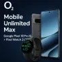 Google Pixel 10 Pro XL + Pixel Watch 3 LTE + Unbegrenztes 5G Datenvolumen (bis zu 300 Mbit/s) | O₂  für 39,99€ mtl.