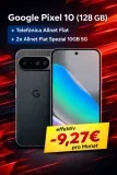 MediaMarkt Tarifwelt: Google Pixel 10 (128 GB) + 100 € Online-Bonus +  2x Telefónica Allnet Flat Spezial 10GB 5G für 14,98 € / Monat + 94,94 € einmalig