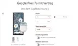 Google Pixel 7a + Google Pixel Buds A-Series + Vodafone GigaMobil Young S 15 GB Datenflat für 29,99 € / Monat + 40,99 € einmalig [bis 27 Jahre]