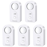 GoveeLife Wassermelder Detektoren 5er-Pack, 100dB Einstellbarer Audio Wassersensor, Direkt Einsetzbar in der bei Feuchtigkeit und Wasser, für Küche, Bad, Keller (inkl. Batterie) für 14,99 € inkl. Prime-Versand (statt 29,99 €)