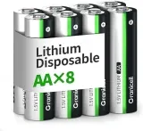 Granicell Lithium AA Batterien 8 Stück für 7,50 € inkl. Prime-Versand (statt 15,18 €)