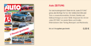 Gratis 6 Ausgaben Auto ZEITUNG