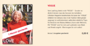 Gratis 2 Ausgaben VOGUE