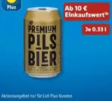 Gratis: Perlenbacher Premium Pils (10,00 € MBW) (Lidl Plus App)