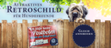 Gratis Blechschild Ich beiße keine Postboten – Ich bin ein Gourmet