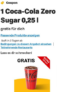 Gratis: McDonald’s App – 250 ml Coca Cola Sugar eventuell personalisiert bis 27.01.2024