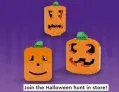 Gratis 🎃 LEGO Halloween-Kürbisjagd in den LEGO Stores vom 24. bis 31. Oktober 2025