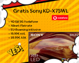 40 GB 5G Allnet Flat (Vodafone) für 19,99€ mtl + Gratis  Sony Bravia 4K Ultra HD-Fernseher