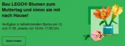 Gratis: Lego Blumenstrauß im Store zusammenbauen und mitnehmen