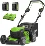 Greenworks 48V (2x24V) Selbstfahrender Akku Rasenmäher (24x2L) für 339,99 € inkl. Versand