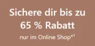 Porta Lagerverkauf: bis zu 65 % Rabatt auf alles