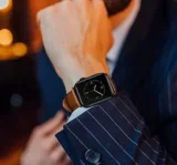 Gulemfy Kompatibel mit Apple Watch Armband – Lederarmband verschiedene Größen für 4,49 € inkl. Prime-Versand (statt 8,99 €)