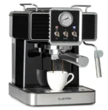 Klarstein Espressomaschine Gusto Classico für 67,19 € inkl. Versand (statt 152,99 €)