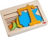 HABA 305530 Holzpuzzle Baustellenfahrzeuge – für 10,94 € inkl. Versand (statt 15,24 €)