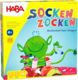 HABA 4465 – Socken zocken – schnelles Suchspiel für 2 bis 6 Spieler (4-99 Jahren) – für 10,39 € inkl. Prime-Versand (statt 13,66 €)