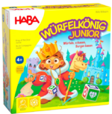 HABA Würfelkönig Junior, Würfelspiel für Kinder ab 4 Jahren, Gesellschaftsspiel  für 11,49 € inkl. Prime Versand (statt 14,99 €)