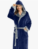 HEARTNICE Damen Fleece Bademantel für 7,19 € inkl. Prime-Versand (statt 25,00 €)