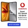 Sparhandy: HONOR Magic V5 (512 GB) + Vodafone Smart XXL Spezial 110 GB 5G für 59,99 € / Monat + 46,98 € einmalig