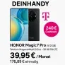 DEINHANDY: HONOR Magic7 Pro (512 GB) + Telekom MagentaMobil S Eco – 30 GB 5G/ LTE für 39,95 € / Monat + 176,89 € einmalig