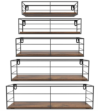 HORLIMER 5er-Set Wandregal für 15,99 € inkl. Prime Versand (statt 29,99 €)