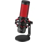 HYPERX QuadCast Desktop-Mikrofon, Rot/Schwarz