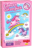Haba 300123 – Einhorn Glitzerglück – Der Wolkenschatz – zauberhaftes Würfelspiel mit 60 Glitzerkristallen für 2-4 Spieler ab 3 Jahren für 8,39 € inkl. Prime-Versand (statt 13,99 €)