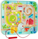 Haba 301056 – Magnetspiel Stadtlabyrinth – pädagogisches Holzspielzeug für Kinder ab 2 Jahren – für 15,51 € inkl. Prime-Versand (statt 18,99 €)