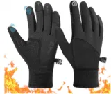 Handschuhe Herren Damen, Fahrradhandschuhe Laufhandschuhe Dünn Touchscreen für 3,77 € inkl. Prime-Versand (statt 10,79 €)