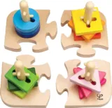 Hape Kreatives Steckpuzzle  für 14,38 € inkl. Prime-Versand