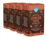 Happy Belly Gemahlener Röstkaffee Espresso Forte 4er Pack (4 x 250g) für 10,15 € inkl. Prime-Versand