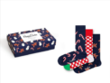 🧦 Happy Socks Gingerbread Geschenkbox 3er Pack (Gr. 36-42) ab 11,95 € inkl. Versand