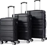 3-teiliges Hartschalenkoffer Trolley Set mit TSA-Schloss