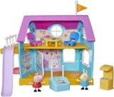 Hasbro Peppa Wutz Peppas Kinder-Clubhaus (Soundeffekte, 2 Figuren, 7 Accessoires, ab 3 Jahren, englische Sprachausgabe, VSK-frei) – für 19,99 € inkl. Versand (statt 34,90 €)
