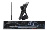 Hasbro Star Wars The Mandalorian Darksaber Black Series Force FX Elite Lichtschwert, mit Licht und Sound