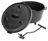 Camp Chef 10 Deluxe Dutch Oven Set (5 Liter Volumen) für 23,90€ inkl. Versand (statt 55€)