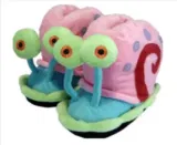 Spongebob Schwammkopf Schnecke Gary Plüsch-Hausschuhe (Größe XL 44/46) für 14,99 € inkl. Versand