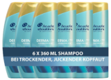 6x Head & Shoulders Haar- und Kopfhautpflege, DERMAXPRO, Hydra Pflege, 360ml ab 17,74 € inkl. Versand (statt 29,70€)