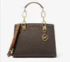 Michael Kors Cynthia Henkeltasche mit Logomuster für nur 160€ statt 240€