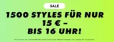 Asos Sale: 1.500 Styles für je 15€ zzgl. Versand bis 16 Uhr [Mit Top Marken, Nike, Calvin Klein uvm]
